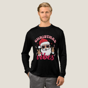 Camiseta Triblenda Feliz Navidad - Vibraciones Alegres