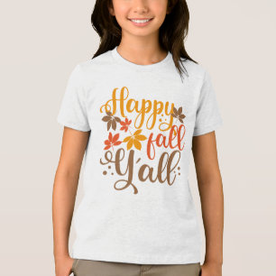 Camiseta Triblenda Feliz otoño a todos