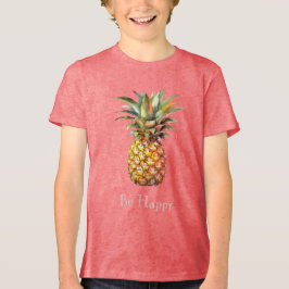 Camiseta Triblenda Feliz piña tropical