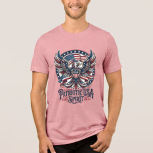 Camiseta Triblenda Fénix Patriótico Híbrido Patriota Animal Híbrido P