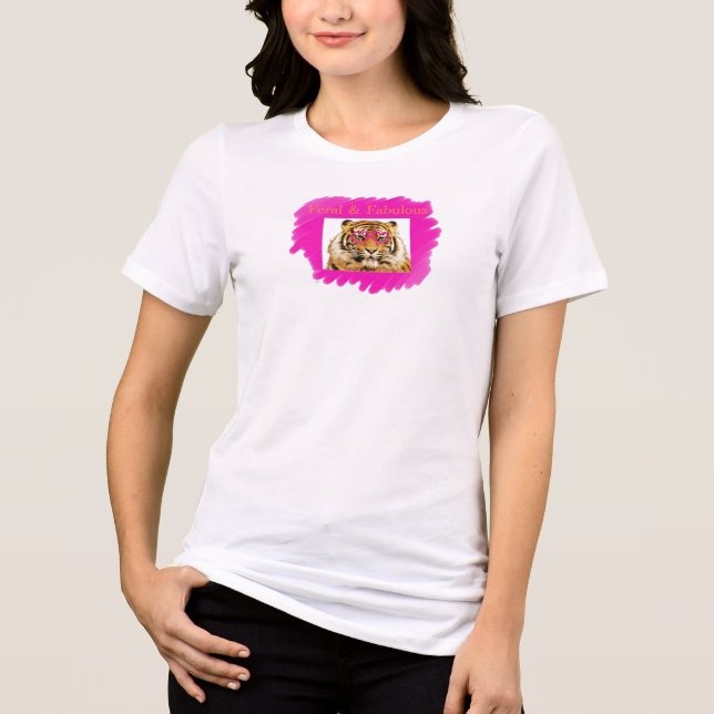 Camiseta Triblenda Feral and Fabulous T-Shirt  (Anverso)