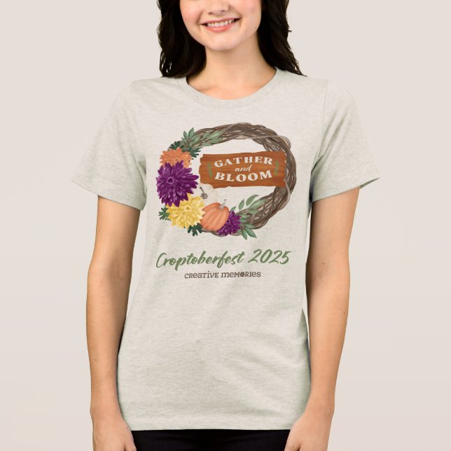 Camiseta Triblenda Festival Croptoberfest 2025 (Anverso)