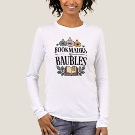 Camiseta Triblenda Festive Bookmarks & Baubles Christmas