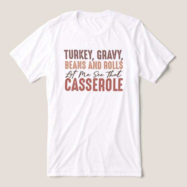 Camiseta Triblenda Festividad de Acción de Gracias (Diseño delantero )