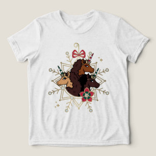 Camiseta Triblenda Festividad festiva afrounicornio mágica