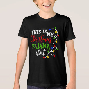 Camiseta Triblenda Festividades de la fiesta de las camisas de Pajama