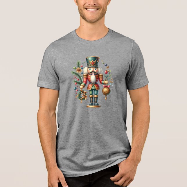 Camiseta Triblenda Festividades Navidades Nutcracker (Anverso)