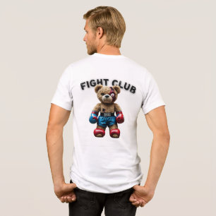 Camiseta Triblenda Fierce Oso de Teddy con guantes de boxeo