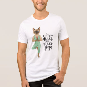 Camiseta Triblenda Fiesta de cumpleaños del yoga para los amantes del