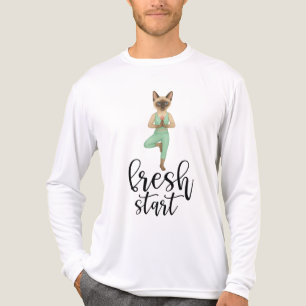 Camiseta Triblenda Fiesta de cumpleaños del yoga para los amantes del
