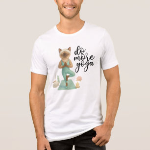 Camiseta Triblenda Fiesta de cumpleaños del yoga para los amantes del