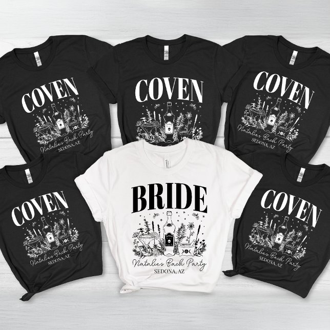 Camiseta Triblenda Fiesta de Despedida de Soltera Bruja de la Coven d (Subido por el creador)
