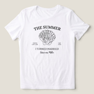 Camiseta Triblenda Fiesta de Despedida de Soltera Verano en que Me Ca