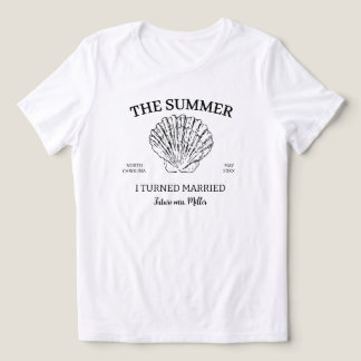 Camiseta Triblenda Fiesta de Despedida de Soltera Verano en que Me Ca
