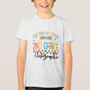 Camiseta Triblenda Fiesta de Graduación de 2do Grado Autograph 2025 Ú