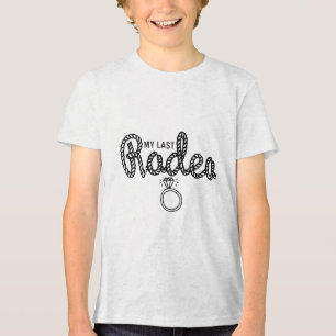 Camiseta Triblenda Fiesta de la Bachelorette Mi Último Rodeo Nos Llev