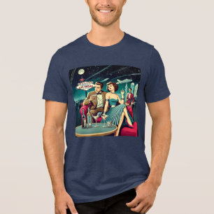 Camiseta Triblenda Fiesta de Martini de la Era Espacial de Las Vegas