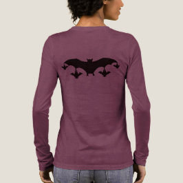 Camiseta Triblenda Fiesta de murciélagos de Halloween