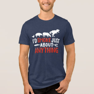 Camiseta Triblenda Fiesta de playa BBQ Dad Funny Gag Personalizado
