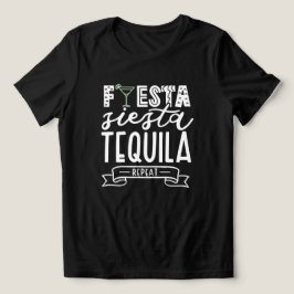 Camiseta Triblenda Fiesta Siesta Tequila Repeat Bachelorette Group