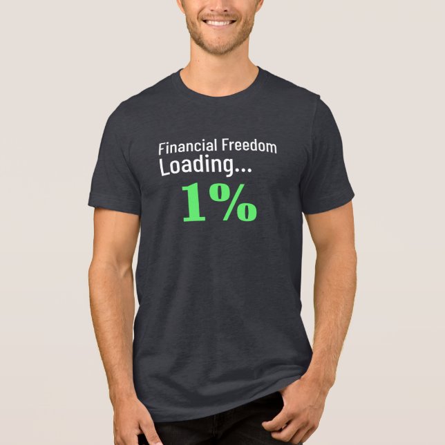 Camiseta Triblenda Financiamiento divertidísimo para la libertad fina (Anverso)