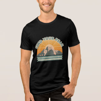 Camiseta Triblenda Find Your Peak – Minimal Adventure Motivational T-