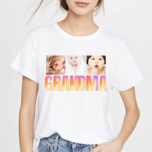 first time grandma custom 3photo collage