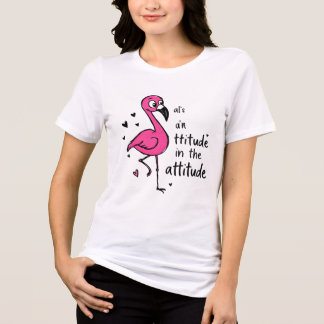 Camiseta Triblenda Flamingo Fun - Vibrante arte de aves tropicales pa