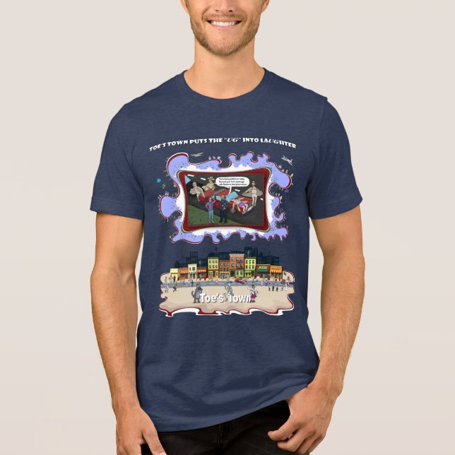 Camiseta Triblenda Flasher Violation | Literal Wordplay Humor (Anverso)