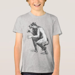 Camiseta Triblenda Flauros Humanoides Leopardo Diccionario Infernal