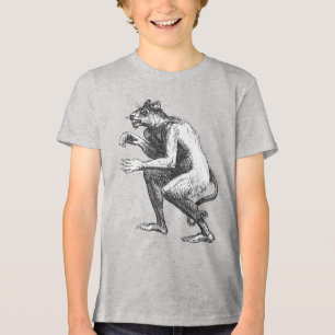 Camiseta Triblenda Flauros Humanoides Leopardo Diccionario Infernal