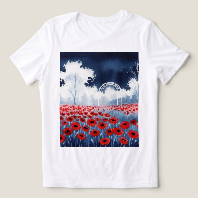 Camiseta Triblenda Flor (Diseño delantero )