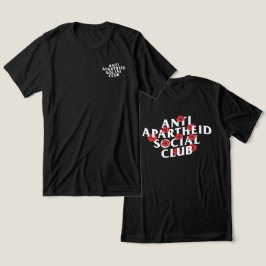 Camiseta Triblenda Flor de amapola contra el apartheid en el club soc