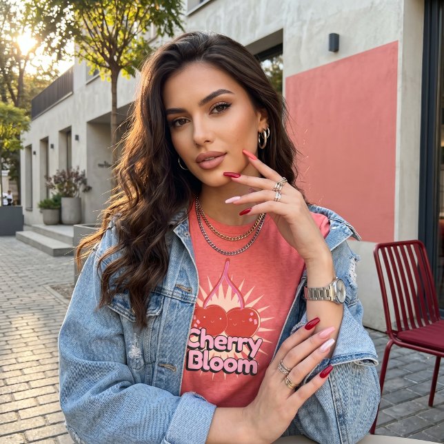 Camiseta Triblenda Flor de Cerezo (Subido por el creador)