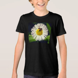 Camiseta Triblenda Flor de margarita y abeja