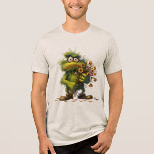 Camiseta Triblenda Flor del Monstruo Verde