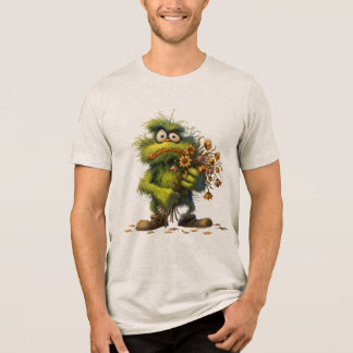 Camiseta Triblenda Flor del Monstruo Verde