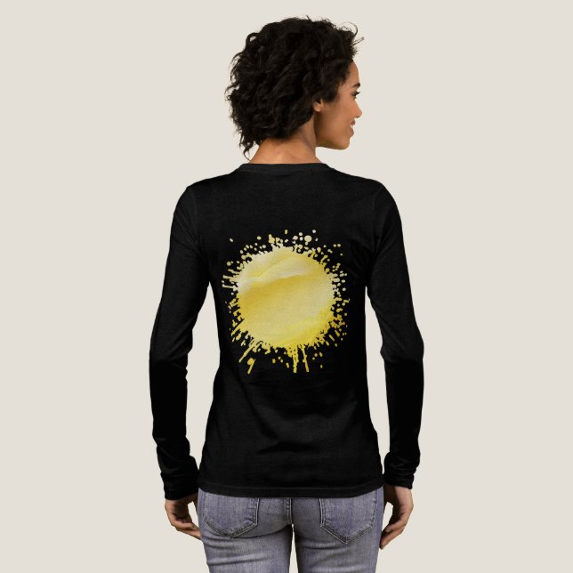 Camiseta Triblenda Flor Ligera (Reverso Completo )