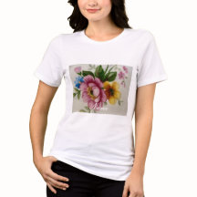 Floral inspirada en la porcelana