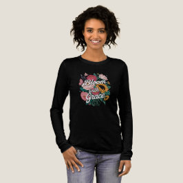 Camiseta Triblenda Florecer con gracia 