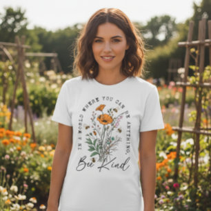 Camiseta Triblenda Flores de abeja y silvestres de época