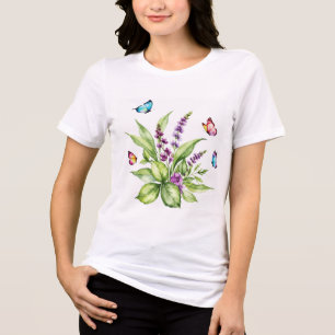Camiseta Triblenda flores de Buddleja