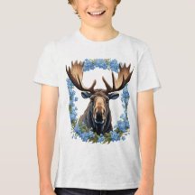 Flores De Miosotis Alpina Moose Y Alaska