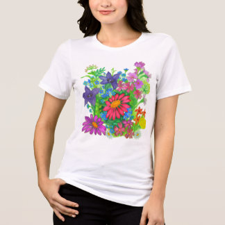Camiseta Triblenda Flores de verano