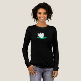 Camiseta Triblenda Flores en un estanque