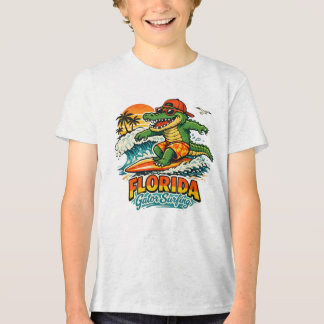 Camiseta Triblenda Florida Gator Surfing – Alligator Wave Rider