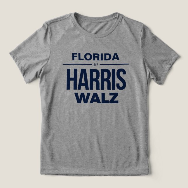 Camiseta Triblenda Florida Harris Walz (Diseño delantero )