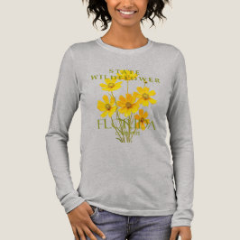 Camiseta Triblenda Florida Territory Coreopsis Wildflower Design
