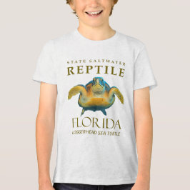 Camiseta Triblenda Florida Territory Loggerhead Sea Turtle
