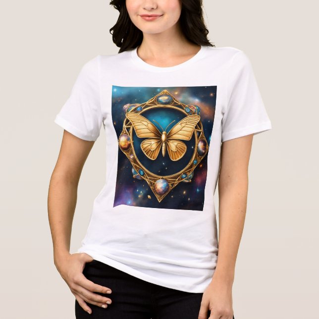 Camiseta Triblenda "Flutter in Style" (Anverso)
